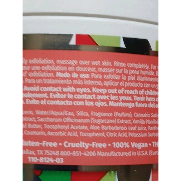 Hempz Crushed Peppermint Sugar Herbal Sugar Scrub 4oz New & Authentic - Picture 10 of 16